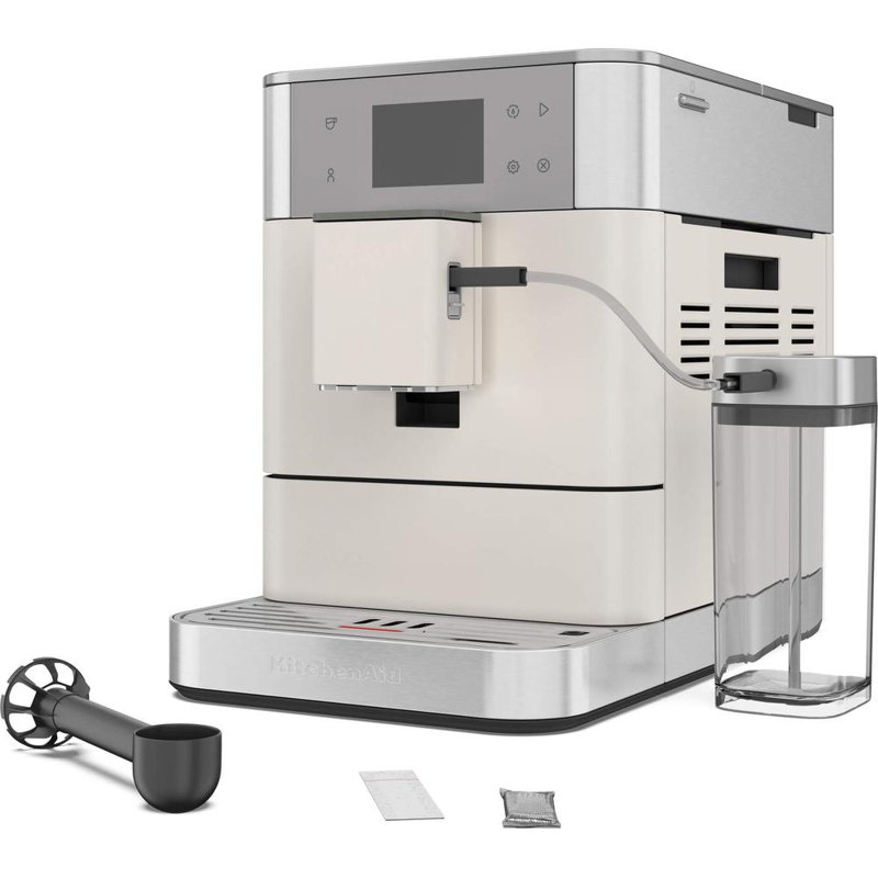 KitchenAid KF7 Fully Automatic Espresso Machine - Juniper, Cream