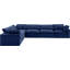 Homero Velvet L-Shaped Sectional Reversible-87141462