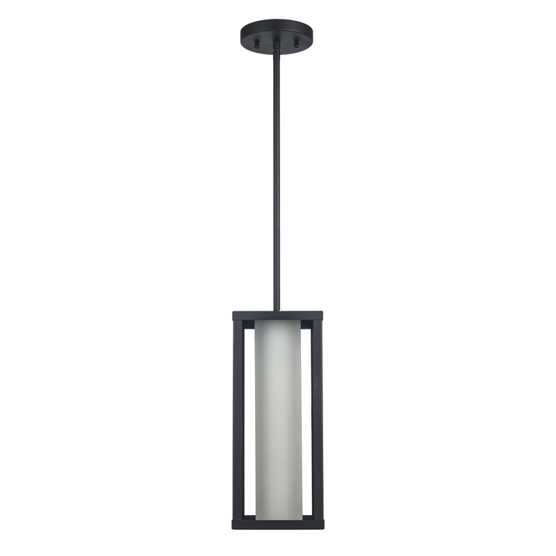Luminaire suspendu rectangulaire à 1 lumière Mercer