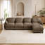 Canapé modulaire en chenille 4 places Sarvis-694939472