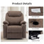 Fauteuil inclinable électrique, fauteuil relevable pour personnes âgées Teremba-1195719055