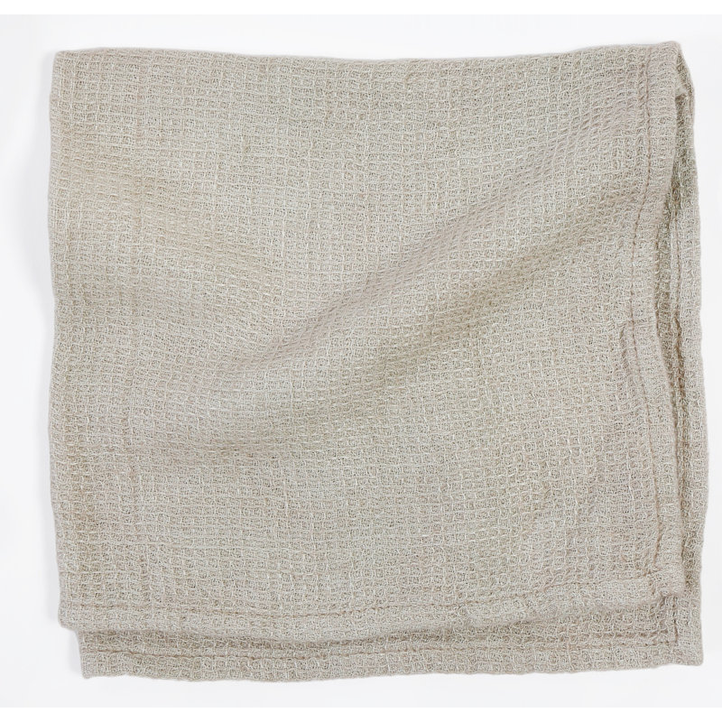 Willows Linen Square Napkins, Natural
