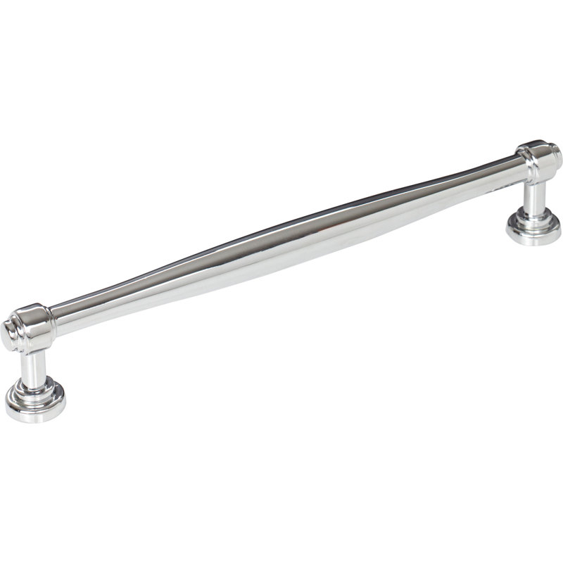 Ulster Bar Pull, Polished Chrome, 7 9/16" Center to Center