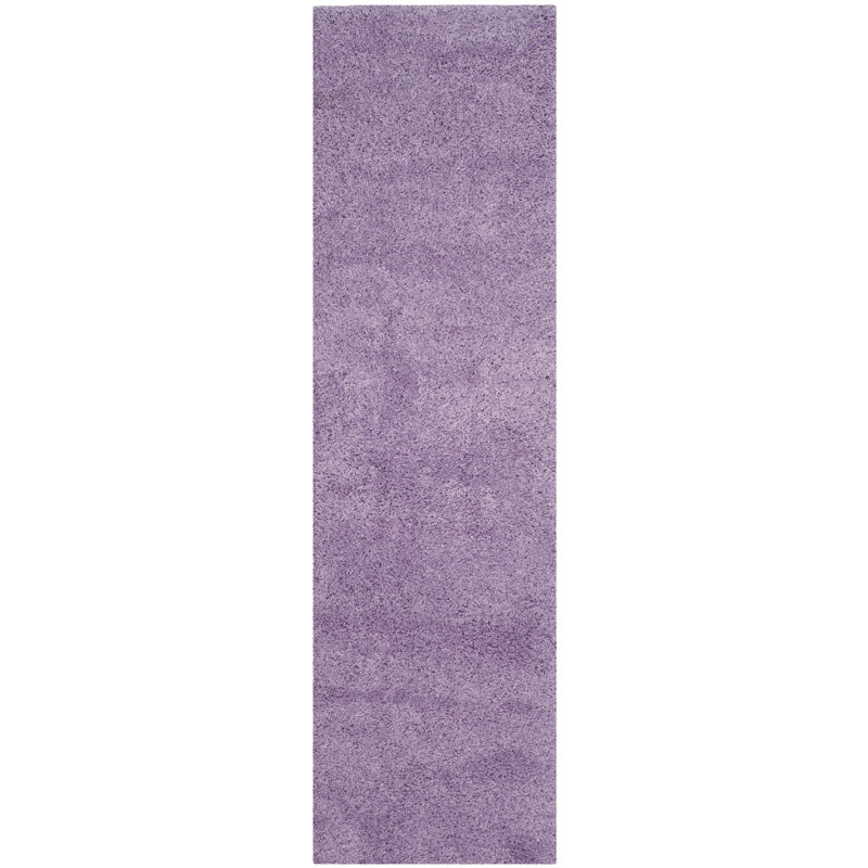 Collin Sgl-Laguna Shag Performance Solid Color Rug, Runner 2'3" x 8'