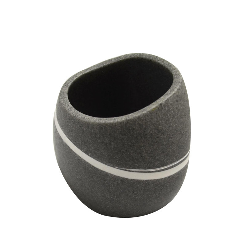 Little Rock Bathroom Accessory, Grey