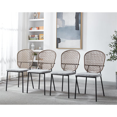 Ensemble de chaises de jardin Sennit pour salle à manger et café