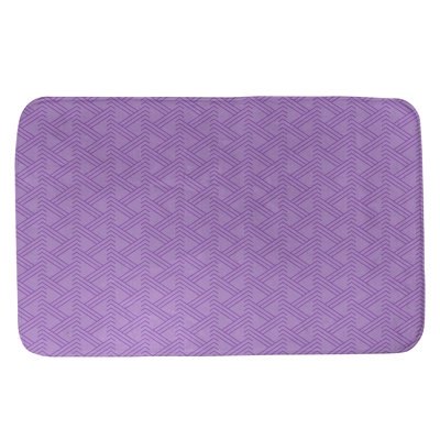 Tapis pour salle de bain Zig Zag