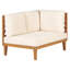 Nuncio Solid Wood 4 - Person Seating Group with Cushions