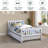 Solid Wood Twin Bed Frame with Drawers, Platform Storage Bed, Slat Support, No Box Spring Needed-1881152980