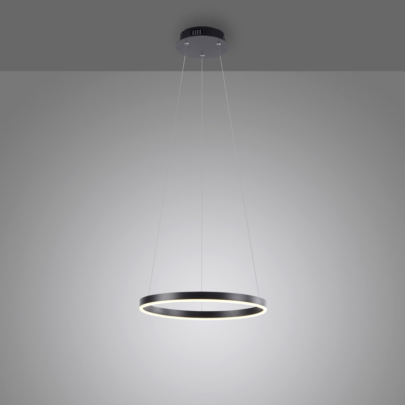 RITUS 1 - Light LED Geometric Pendant, Anthracite