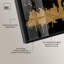 Glamour City Lights Set Shadowbox, décoration murale abstraite par Art Remedy-115200446-115200448