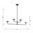 Kristin Four Light Chandelier from Generation Lighting -116119488