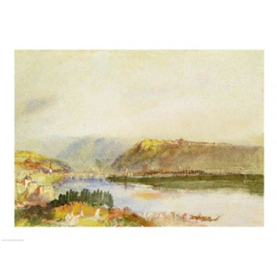 «Givet From The North», reproduction d'affiche par J.M.W. Turner (24 x 18)