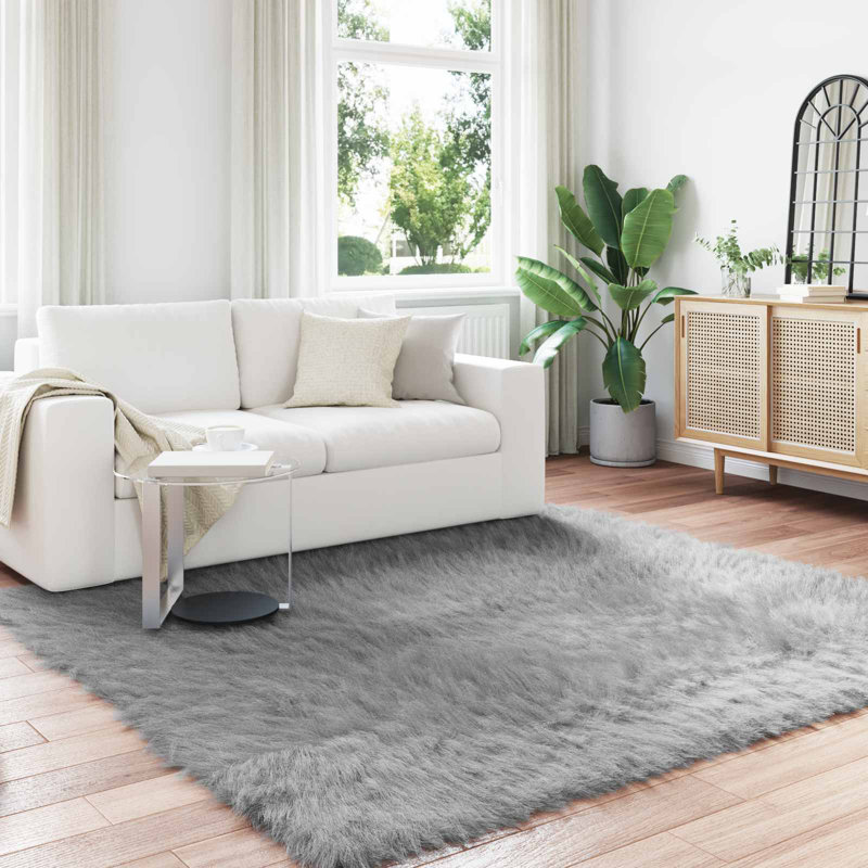 Solid Colour Standard Area Rug, Square 200 cm