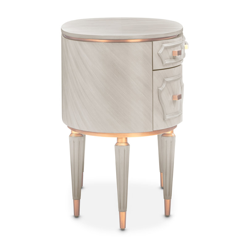 St. Charles Vanity Desk - Dove Gray