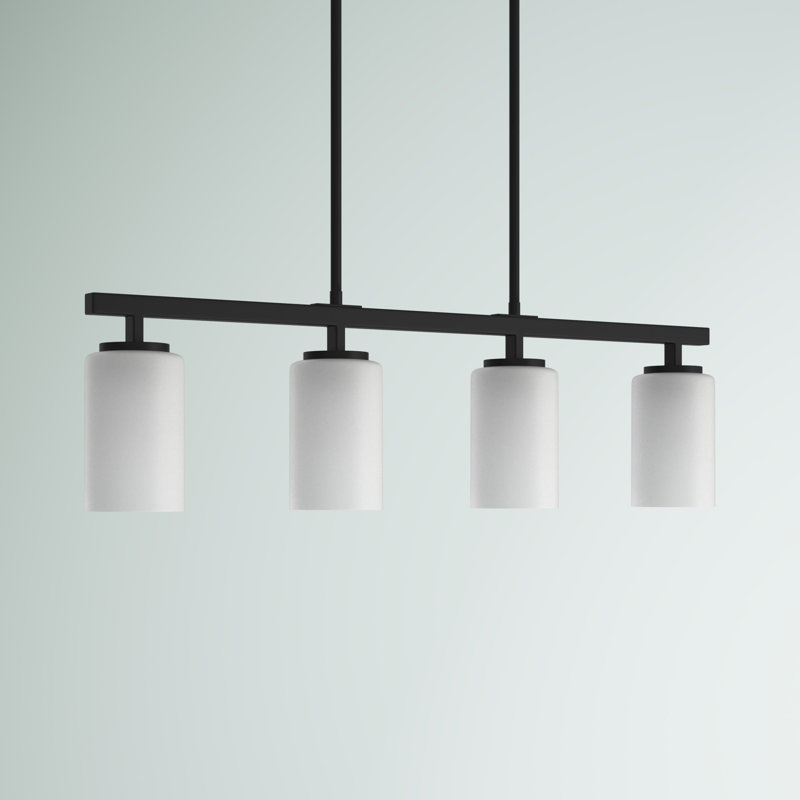 Charvic 4 - Light Kitchen Island Pendant, Matte Black