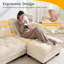 Canapé 70 po en forme de L en forme de L avec repose-pieds mobile-948741209
