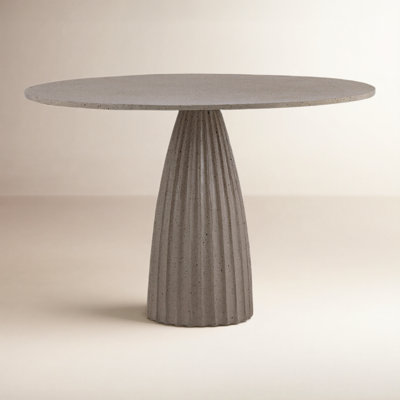 47" Aluminum Dining Table