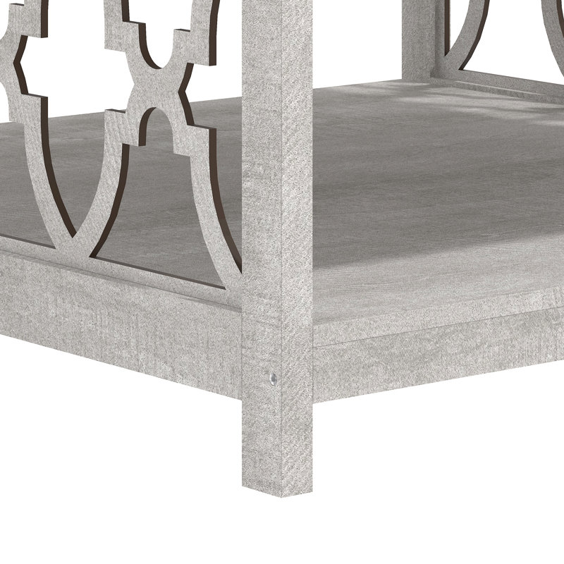 Ensemble de tables basses 2 pièces Chessani, Dusty Grey Oak, Chêne gris cendré