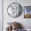 Miroir rond en fer