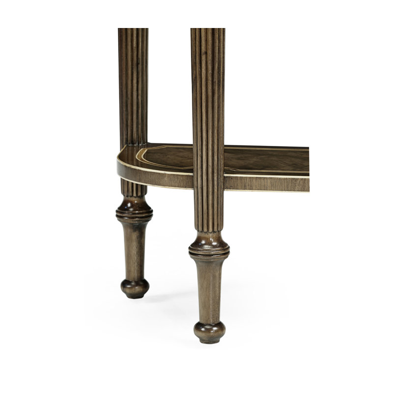 Buckingham 54'' W Solid Wood Console Table, Bleached Mahogany