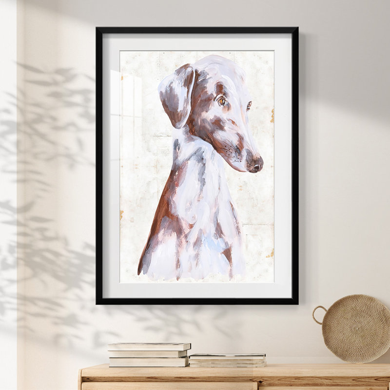 Spare Blue I -Gallery Wrapped Canvas