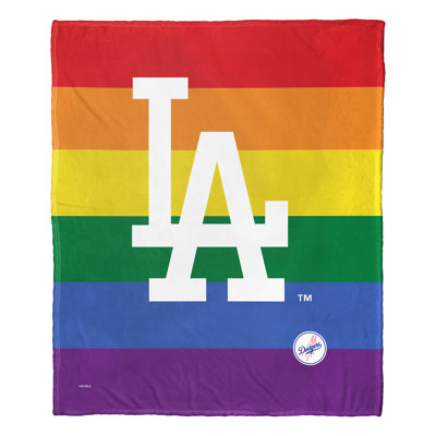 Northwest MLB Dodgers Pride Series Throw