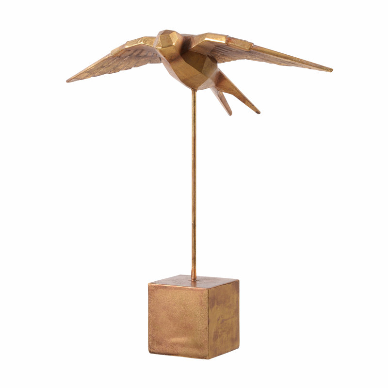 Resin Swallow Statue Home Tabletop Decor