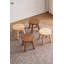 Solid Wood Accent Stool-1193707165