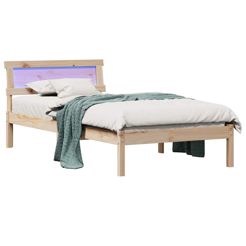Denette Bed, Brown, Single (3')