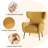 Wingback Chair Soft Upholstered Modern Accent Chair