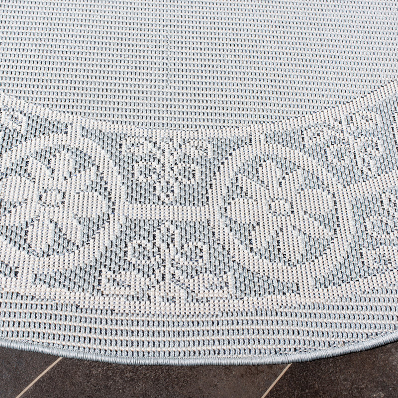 Murielle Performance Machine Washable Geometric Indoor/Outdoor Area Rug, Rectangle 9' x 12'