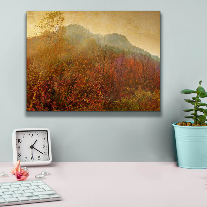 «Autumn Colors 2» par Carlos Casamayor, art mural sur toile, H 12 po x l 16 po x P 0,75 po