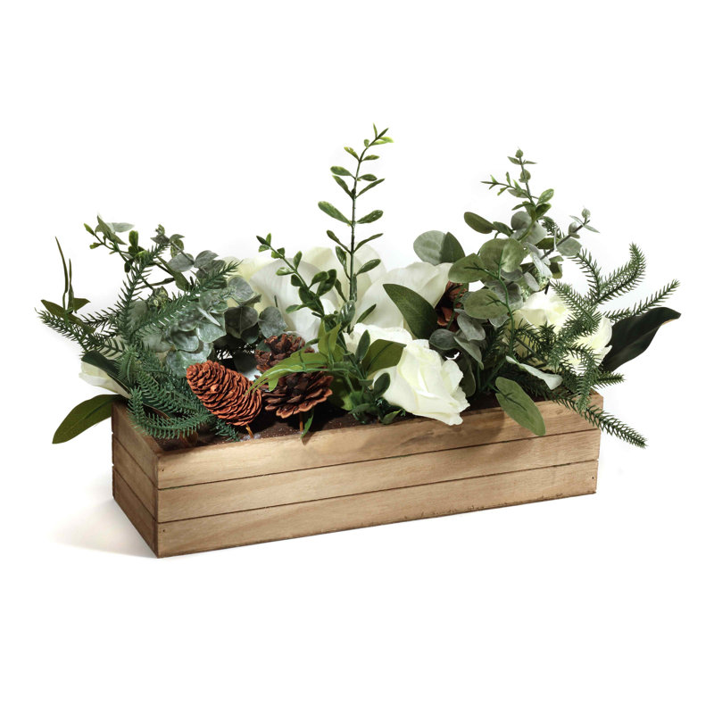  Mixed Floral Arrangement in Pot