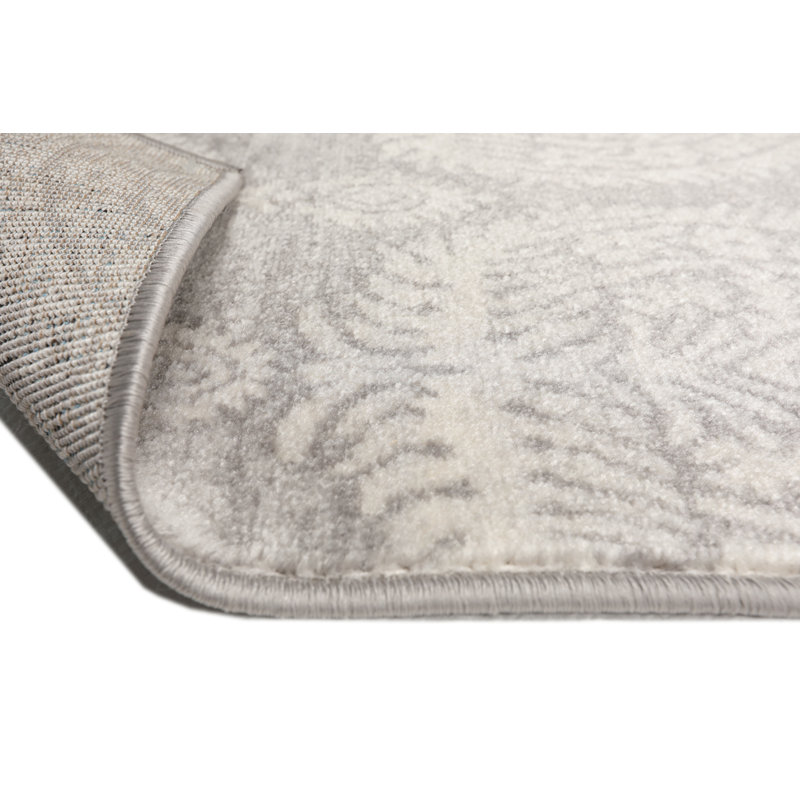 Tapis damassé beige, Rectangle 9 pi x 12 pi, Beige
