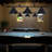 Eckelman 3 - Light Black Pool Table Lights Pendant-540848135