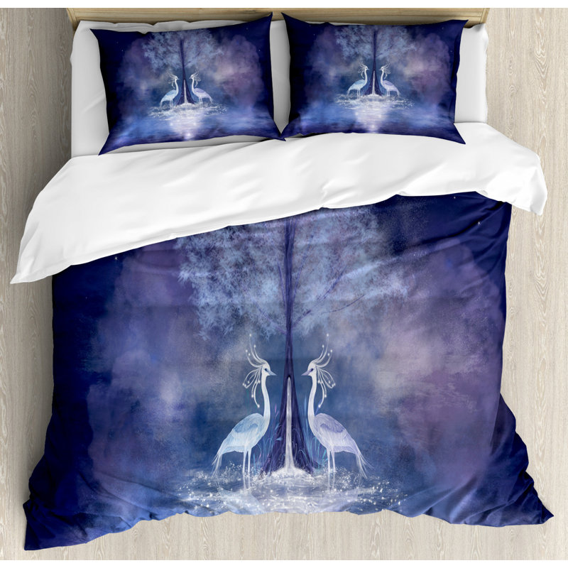 Eclectic Duvet Cover, King Duvet Cover + 2 Shams