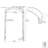 Mimose 47“ W x 19" D Solid Wood Garden Arches Arbor Arch-20647939