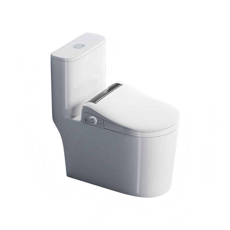 Toilette semi-intelligente 12 po avec réservoir d'eau 12 po