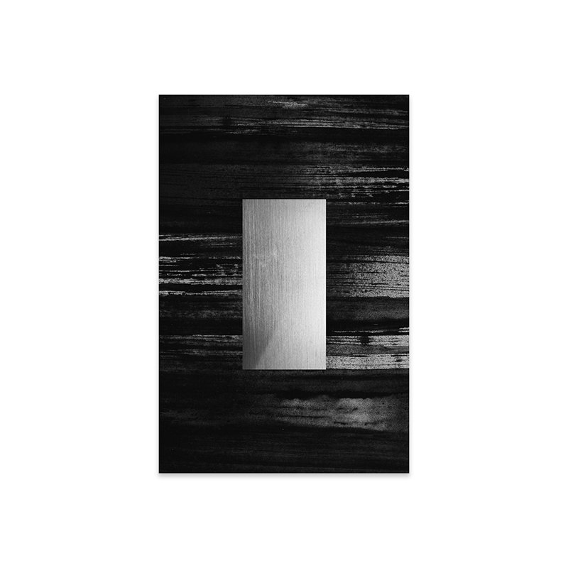 " Silver " by LEEMO, 24" H x 16" W x 0.25" D