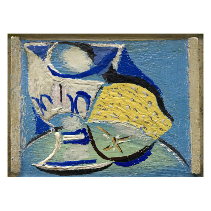 «Lemon (Le citron)» par Pablo Picasso - Estampe numérique, H 22 po x l 28 po