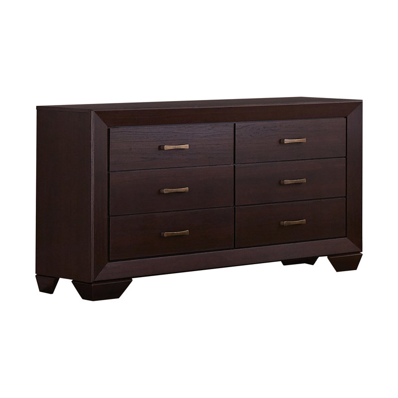 Commode double l 6,6 po Canmore, Cacao foncé