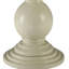 Antique White Accent Table With Pedestal For Living Room Style Base In Modern