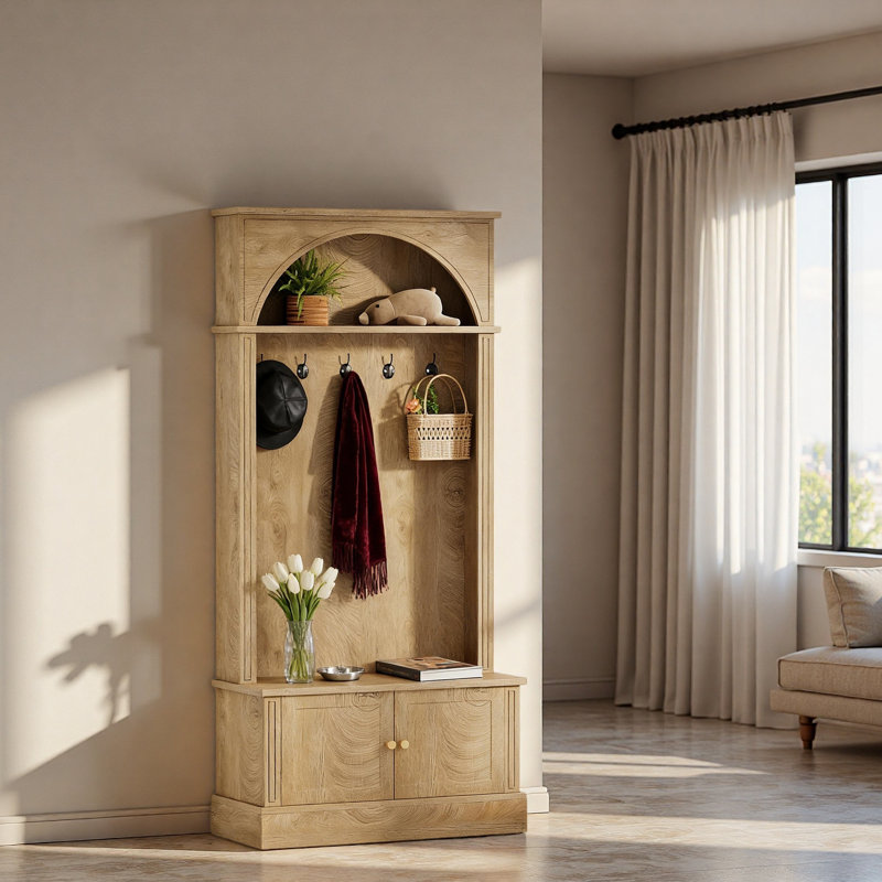 Practical Coat Rack,Freestanding Coat Rack,Hall Tree (Only Coat Rack)