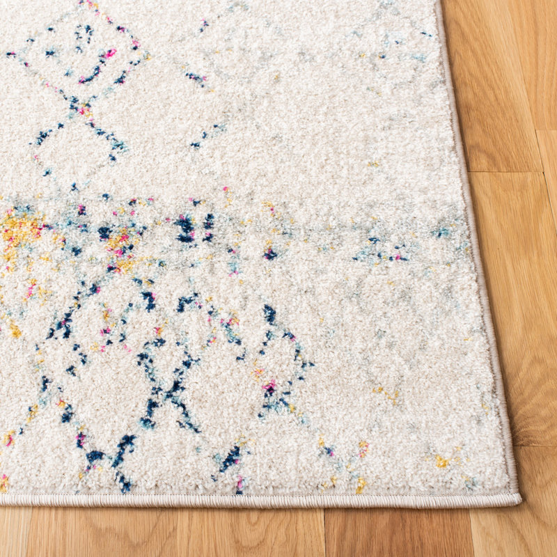 Tapis ivoire Lorenco, Carré 3 pi