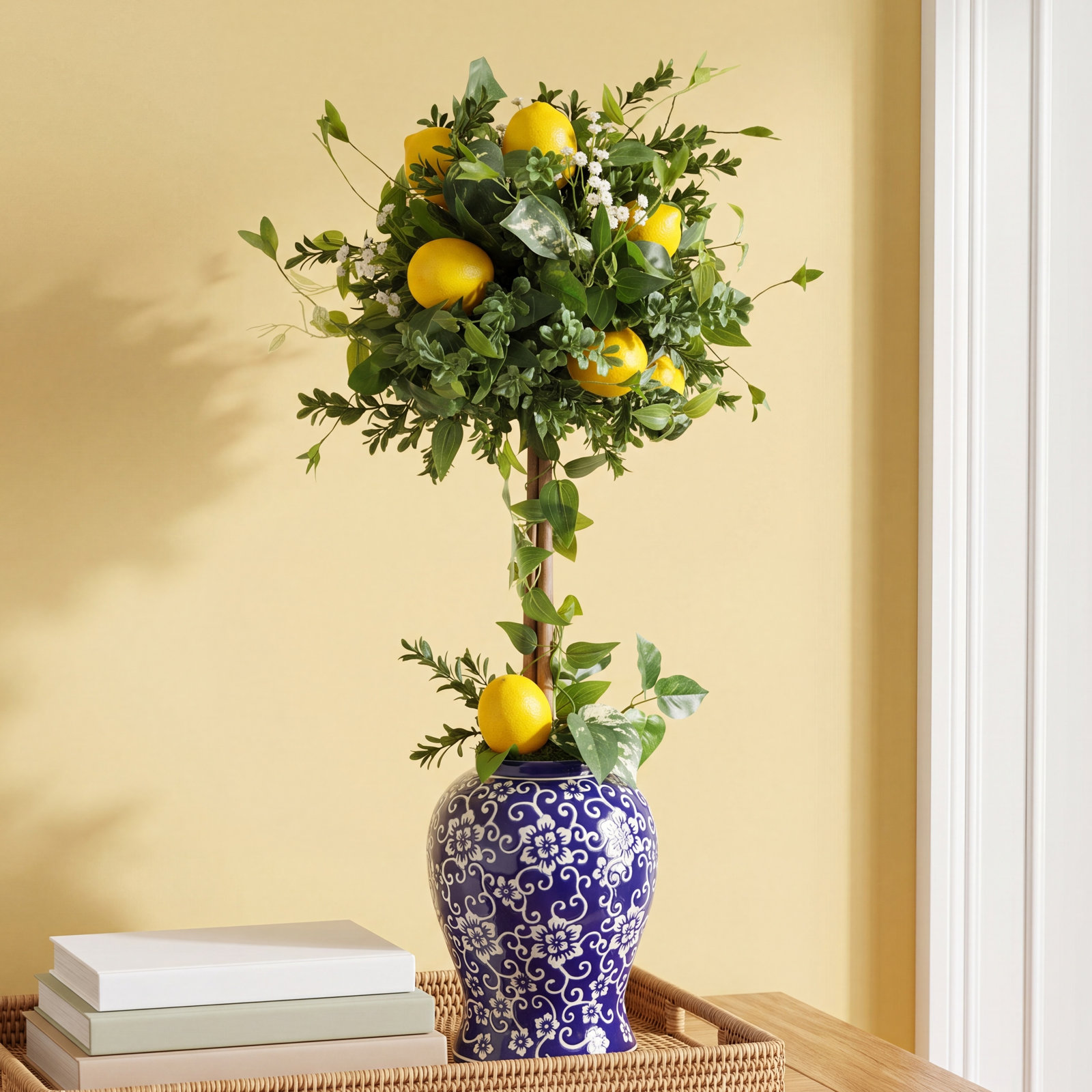Springfield 30" Lemon Topiary in Decorative Vase