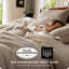 Ensemble de housse de couette à tissage gaufré 100% coton Essential Collection-106246730-106246740