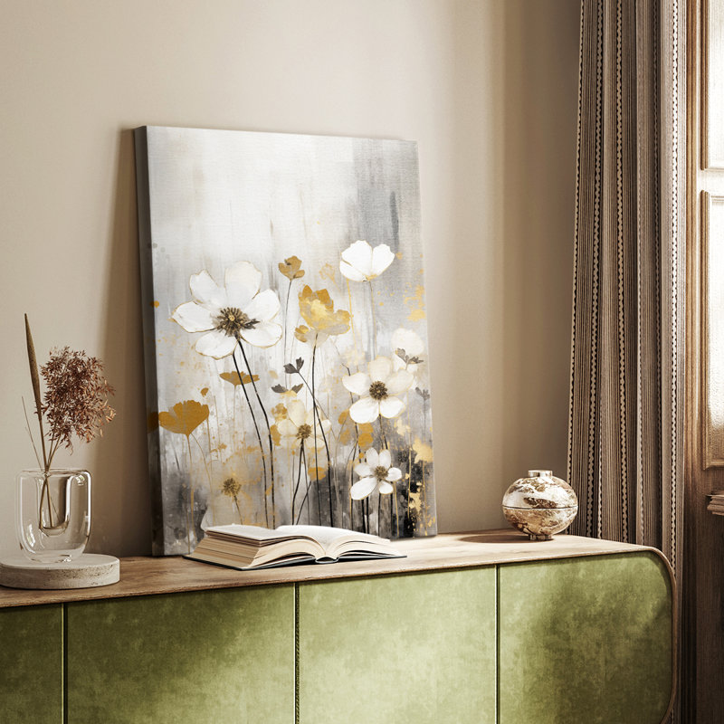 FLORAL Series CDXX - galerie sur mesure Cavas, H 18 po x l 12 po