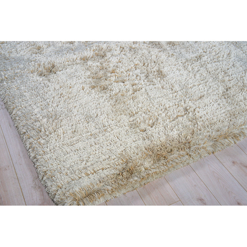 Sumo Solid Area Rug in Beige, Rectangle 5' x 8', Beige