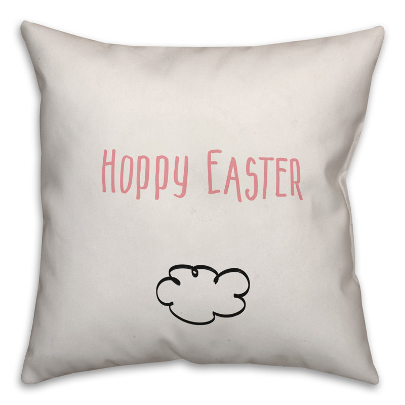 Reversible Throw Pillow, 16" x 16"